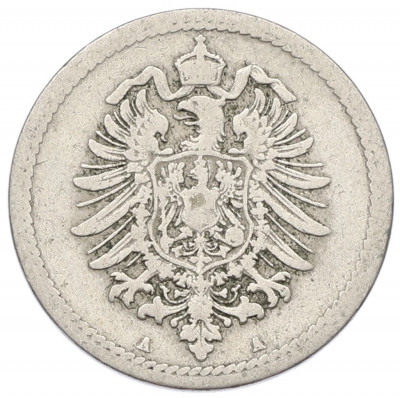5 пфеннигов 1875 года A Германия