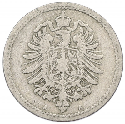 5 пфеннигов 1889 года A Германия
