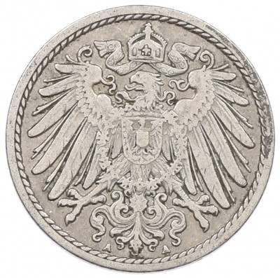 5 пфеннигов 1902 года A Германия