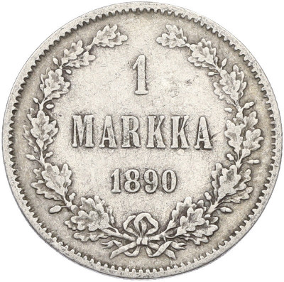 1 марка 1890 года Русская Финляндия
