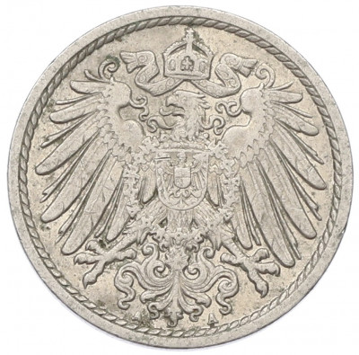 5 пфеннигов 1913 года A Германия