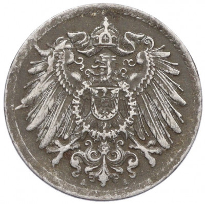 5 пфеннигов 1915 года А Германия