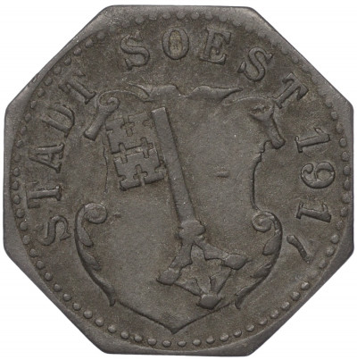 5 пфеннигов 1917 года Германия — город Зост (Нотгельд)