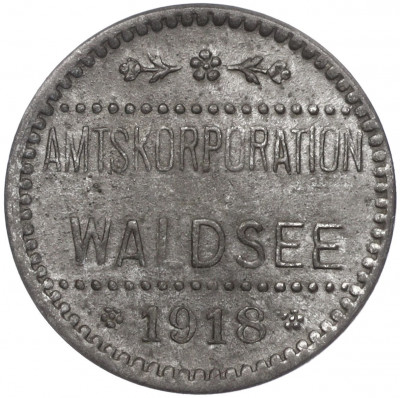 5 пфеннигов 1918 года Германия — город Вальдзее (Нотгельд)