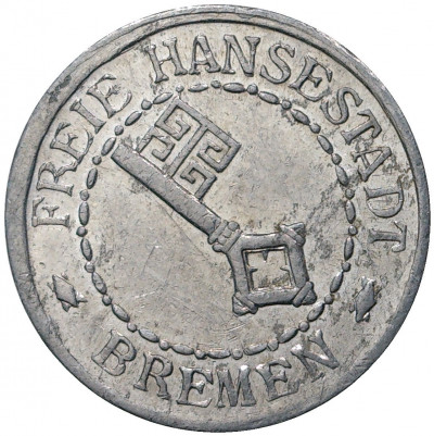 5 пфеннигов 1924 года Германия — Бремен (Нотгельд)