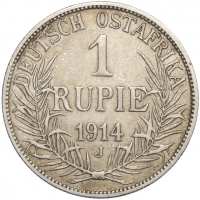 1 рупия 1914 года J Германская Восточная Африка