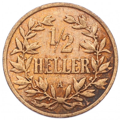 1/2 геллера 1904 года A Германская Восточная Африка