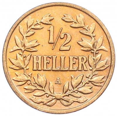 1/2 геллера 1905 года A Германская Восточная Африка