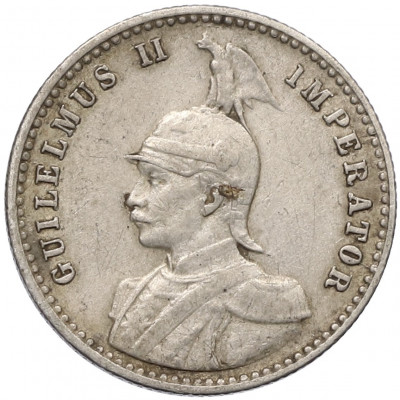 1/4 рупии 1910 года J Германская Восточная Африка