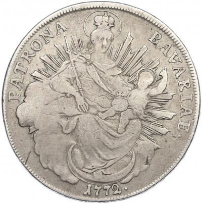 1 талер 1772 года Бавария
