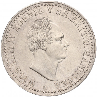 1 талер 1836 года Ганновер
