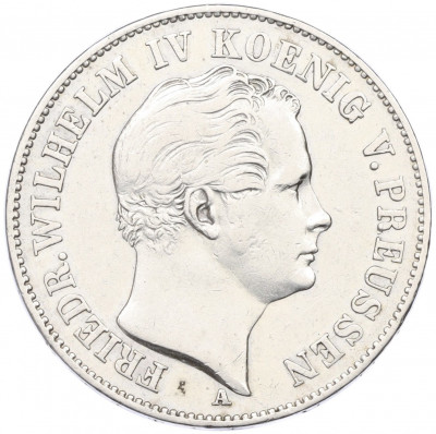 1 талер 1848 года Пруссия «Горный талер»