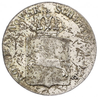 1/24 талера 1839 года А Ганновер