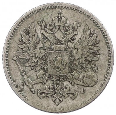 25 пенни 1909 года Русская Финляндия