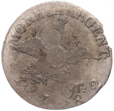 3 гроша 1782 года Е Пруссия