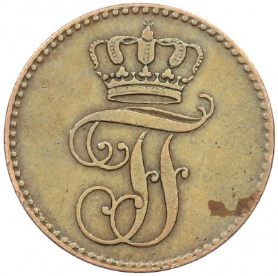 3 пфеннига 1846 года Мекленбург-Шверин