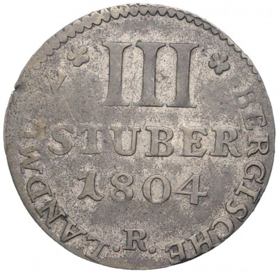 3 стюбера 1804 года Берг