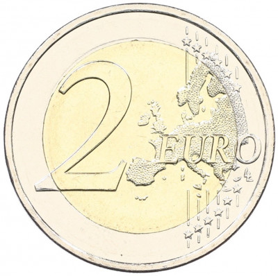 2 евро 2016 года Греция «150-летие поджога монастыря Аркади»