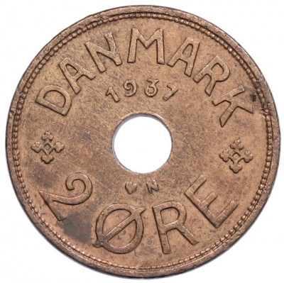2 эре 1937 года Дания