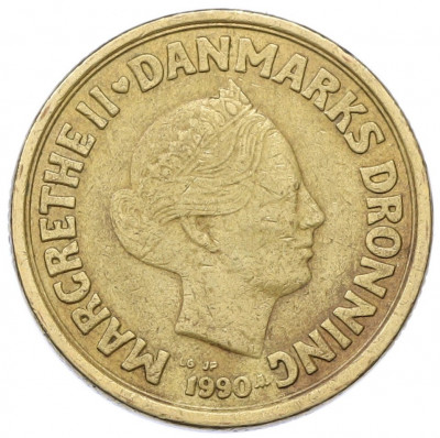 20 крон 1990 года Дания