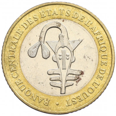 500 франков 2005 года Западно-Африканский валютный союз (Медальное соотношение сторон)