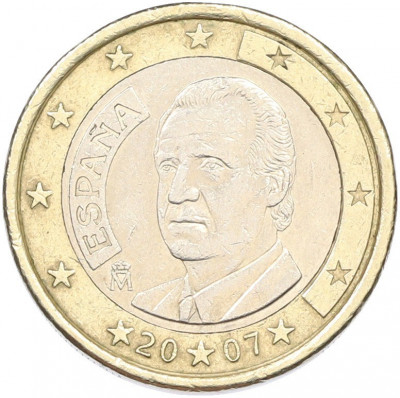1 евро 2007 года Испания