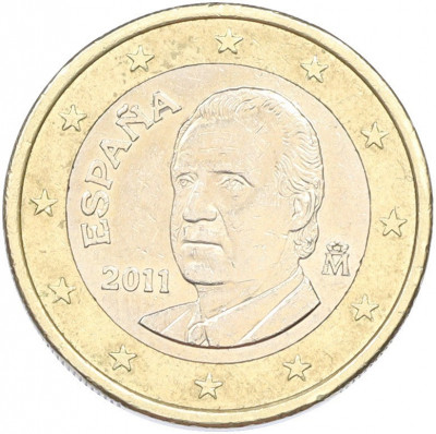 1 евро 2011 года Испания
