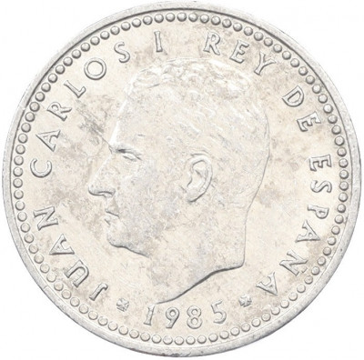 1 песета 1985 года Испания