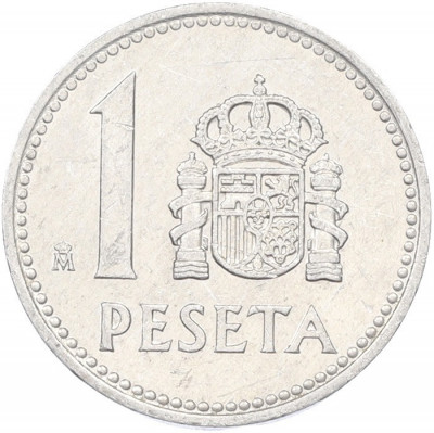 1 песета 1985 года Испания