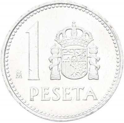 1 песета 1987 года Испания