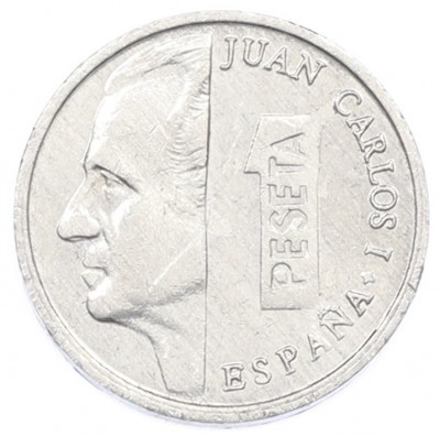 1 песета 1990 года Испания