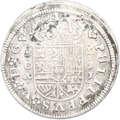 1 реал 1718 года Испания