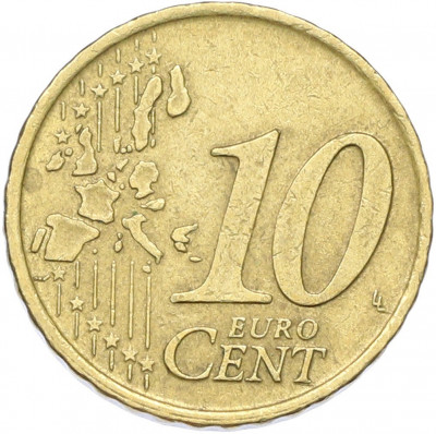 10 евроцентов 1999 года Испания