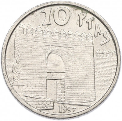 10 песет 1997 года Испания «Сенека»