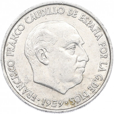 10 сентимо 1959 года Испания