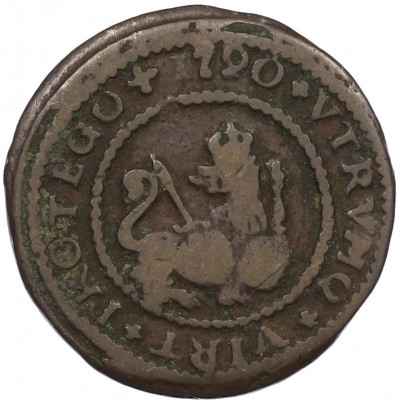 2 мараведи 1720 года Испания (Филипп V)