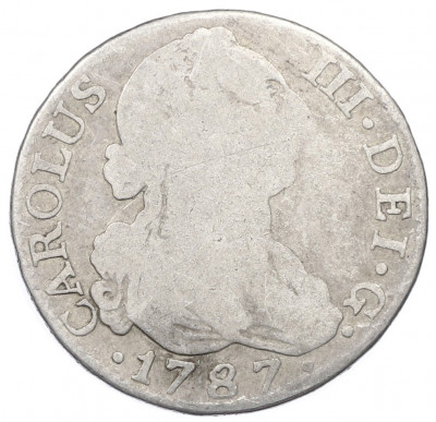 2 реала 1787 года Испания