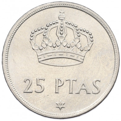 25 песет 1975 (76) года Испания