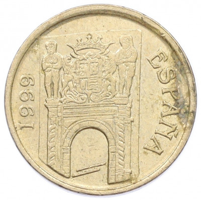 5 песет 1999 года Испания «Мурсия»