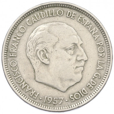 50 песет 1957 (59) года Испания