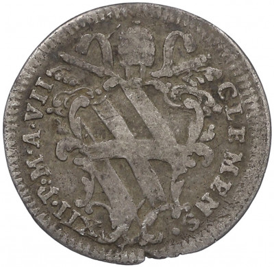 1 гроссо 1735-1737 года Папская область