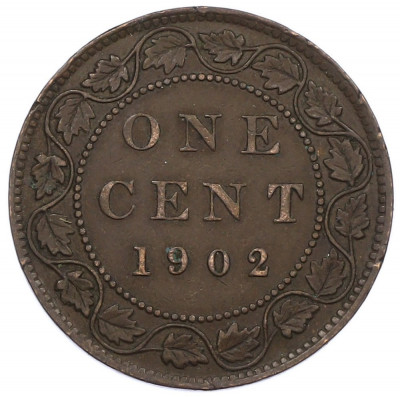 1 цент 1902 года Канада