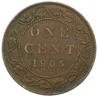1 цент 1905 года Канада
