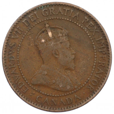 1 цент 1906 года Канада