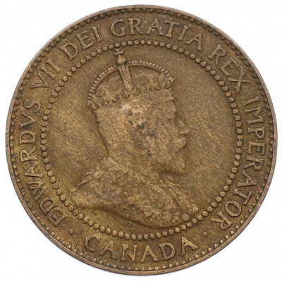 1 цент 1909 года Канада