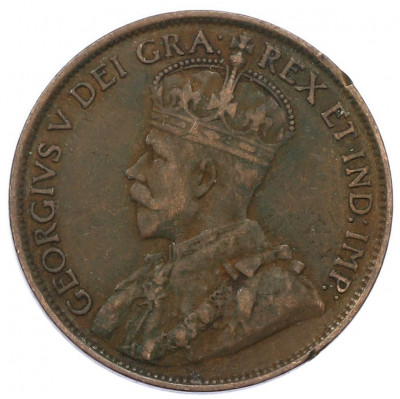 1 цент 1913 года Канада