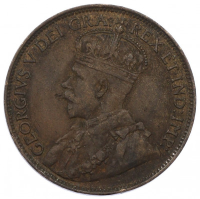 1 цент 1914 года Канада