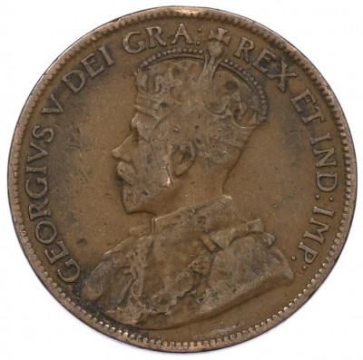 1 цент 1915 года Канада