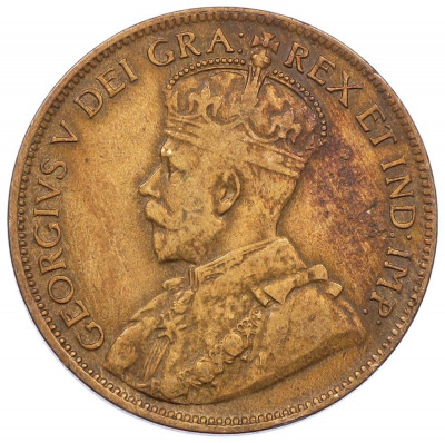 1 цент 1916 года Канада
