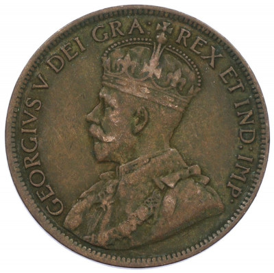 1 цент 1917 года Канада